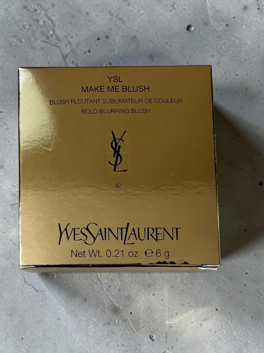 Yves Saint Laurent Make Me Blush 24H Buildable Powder Blush-C: 42 Babydoll Pink